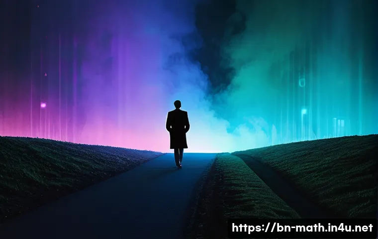 몬테카를로 시뮬레이션 - **Prompt 1: Navigating the Fog of Future Decisions**
    "A person, appearing as a thoughtful young ...